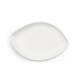 Folia borden suikerriet 35,6x23,5cm wit 5x50st