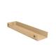 Notpla panini bakjes karton 28,5x7,5x3cm bruin 6x120st