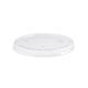 Kraft deksels aPET Ø9,2cm transparant 12x50st