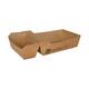 100% Fair snackbakjes + sausvak karton 155x85x35mm 7x80st