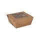 100% Fair saladebak 350ml karton 90x90x45mm 12x40st