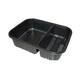 Premium Quality menubakken 2-vaks 1165ml 19,7x15x6cm 6x100st