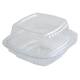 Premium Quality hamburgerbakken 14x14x7,5cm 4x125st