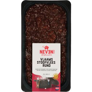 Neven Food stoofvlees Vlaamse stijl rund 2,5kg