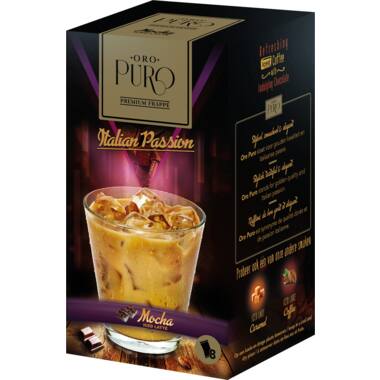 Oro Puro frappé mokka premium Italiaans 24x8x18g