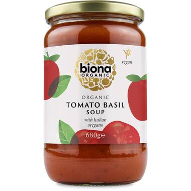 Biona tomato basil soup 6x400g