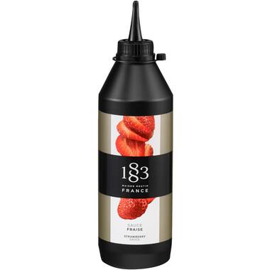 Maison Routin 1883 toppingsaus aardbei 500ml