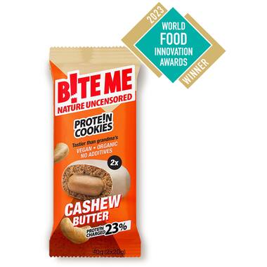 Bite me Protein cookie Cashew Butter 20x40g