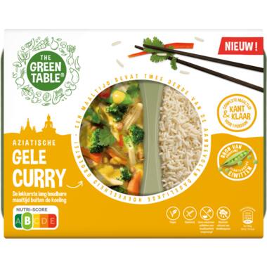 The Green Table Aziatische gele curry 6x550g