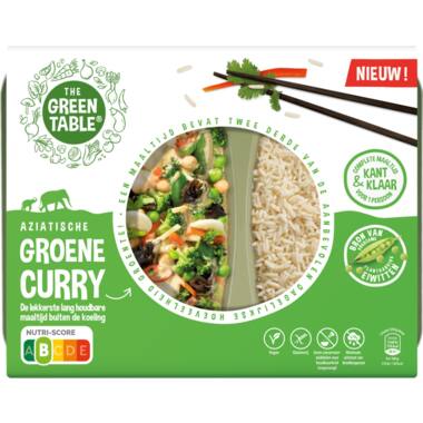 The Green Table Aziatische groene curry 6x550g