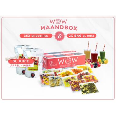 WOW smoothies maandbox 35st
