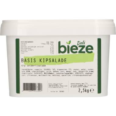 Bieze Deli kipsalade basis 2,5kg
