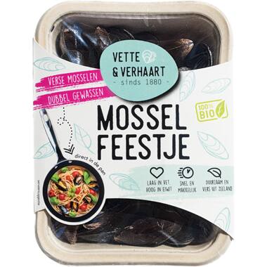 Vette & Verhaart mosselfeestje 6x550g