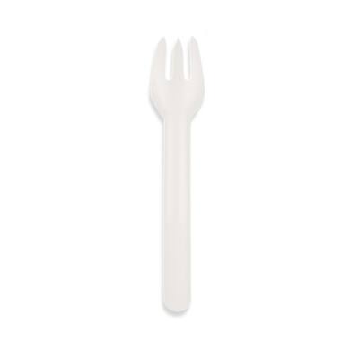 Kraft vorken papier 15,9cm wit 10x50st