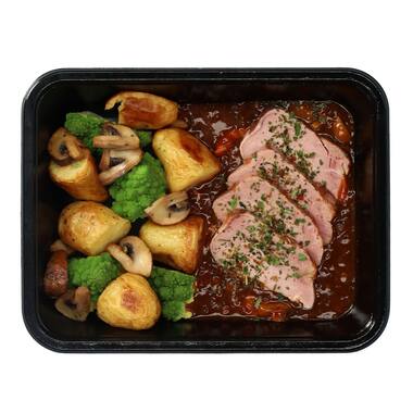 Marblo varkenshaasje  in jagerssaus 500g