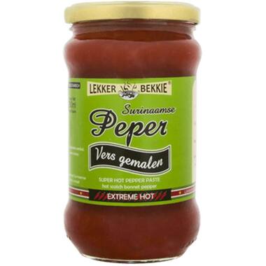 Lekkerbekkie peper gemalen Surinaams 6x300ml