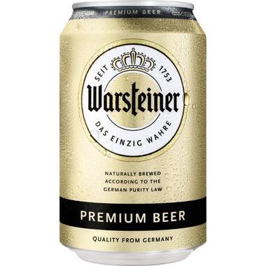Warsteiner bier Premium Pilsener 4x6x330ml
