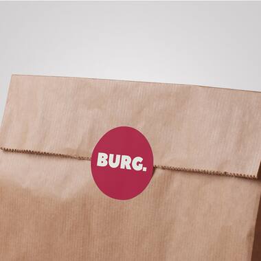 Bright Kitchen stickers BURG. 1x630st