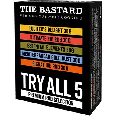 The Bastard Try all 5 box rubs 6x5x30g