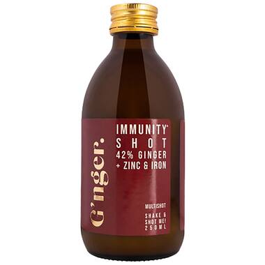 G'nger shot gember-vruchtensappen 6x250ml
