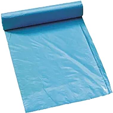 Afvalzakkenrollen blauw 45µ LDPE 130l 10st