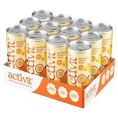 Activit mango-passievrucht 12x330ml