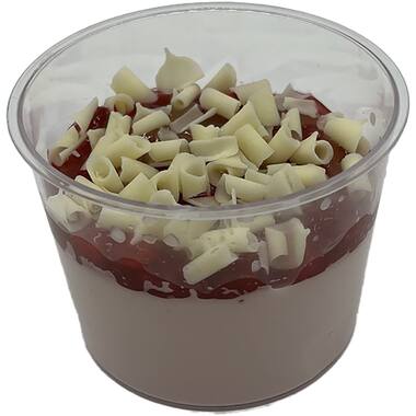 Marblo pannacotta met aarbei 6x135g