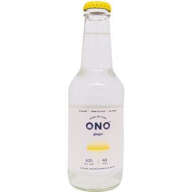 ONO hardSeltzer gember fles 12x250ml