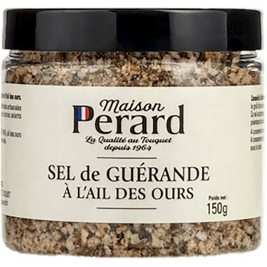 Maison Perard zeezout met wilde knoflook 6x150g