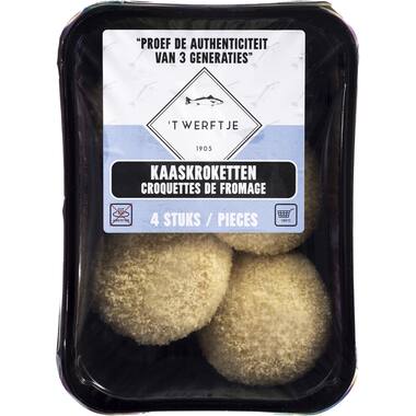 't Werftje kaaskroketten vers 4x75g