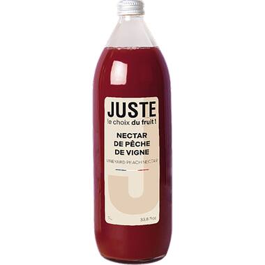 Juste wijngaardperziken nectar 6x1l