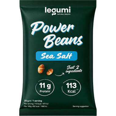 Legumi sojabonen snack sea salt 10x25g