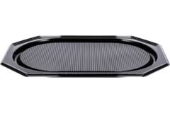 Premium Quality cateringschalen ovaal 55x36x4,5cm 10x10st