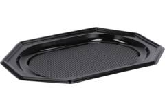 Premium Quality cateringschalen ovaal 35x25x2cm 10x10st