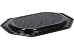Premium Quality cateringschalen ovaal 35x25x2cm 10x10st