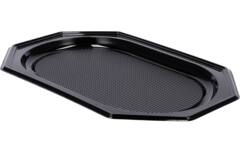 Premium Quality cateringschalen ovaal 45x30x2,5cm 10x10st