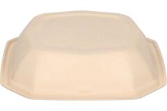 Octaview Bagasse ecoecho 183 x183 x 42 mm naturel - 650 cc