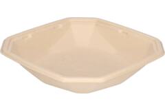 Octaview Bagasse ecoecho 224 x224 x 42 mm naturel - 1000 cc