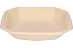 Octaview Bagasse ecoecho 224 x224 x 42 mm naturel - 1000 cc