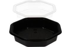 Plastic Bak Octaview zwart nr 0862 -160x60mm 400cc