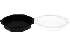 Plastic Bak Octaview zwart nr 0862 -160x60mm 400cc