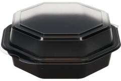 Plastic Bak Octaview zwart nr 0862 -160x60mm 400cc