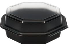 Plastic Bak Octaview zwart nr 0862 -160x60mm 400cc