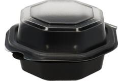 Plastic Bak Octaview zwart nr 0866 -118x60mm 200cc