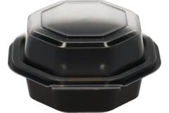 Plastic Bak Octaview zwart nr 0866 -118x60mm 200cc