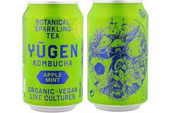Yugen kombucha appel-munt 24x320ml