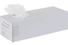 Harmonicazakken LDPE transparant 140+2x40x260mm 20µ 1000st