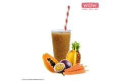 WOW groentesmoothie wortel-ananas-papaja-passievrcht 33x150g
