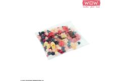 WOW fruitsmoothie aardbei-appel-granaatappel-zw. bes 33x150g