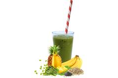 WOW eiwitsmoothie spinazie-ananas-banaan-chiazaad 35x140g